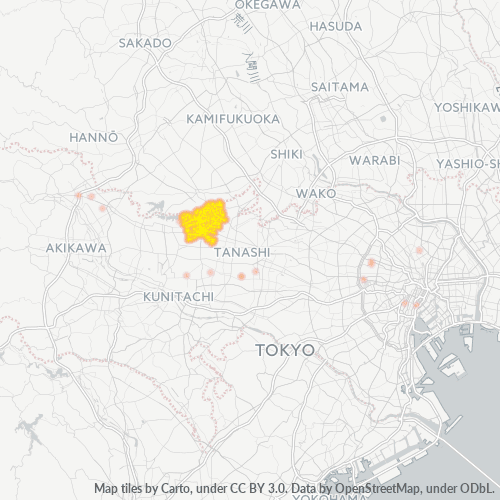 189 事業密度ヒートマップ