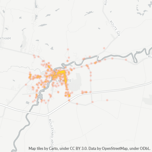 J8H Business Density Heatmap