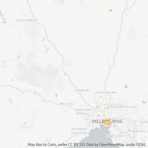3006 Business Density Heatmap