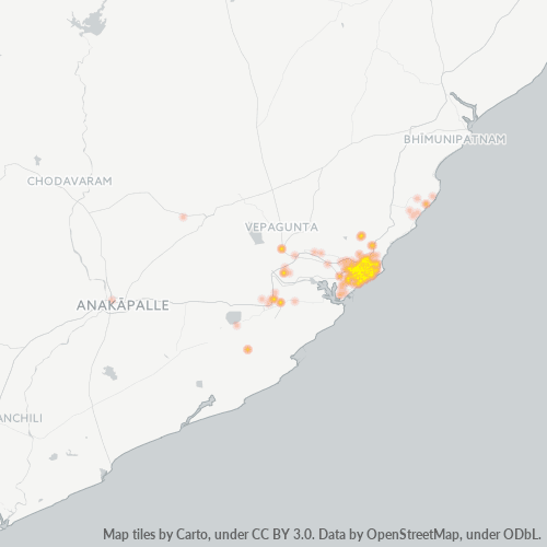 530003 Business Density Heatmap