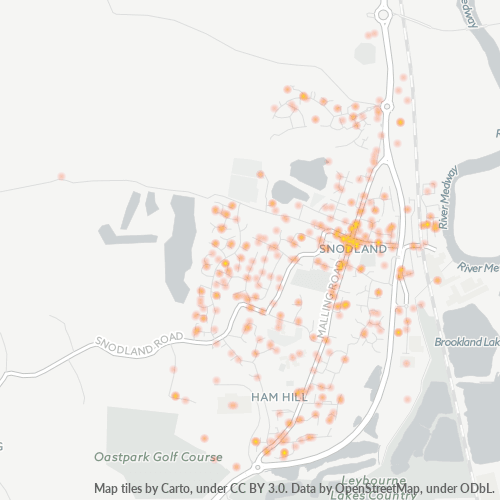 ME6 Business Density Heatmap