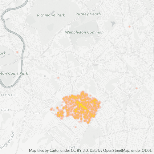 KT4 Business Density Heatmap