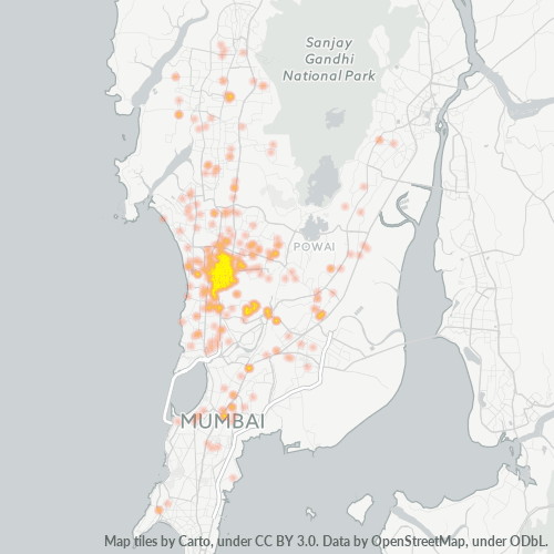 400057 Business Density Heatmap