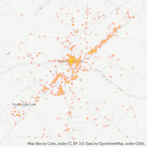 37354 Business Density Heatmap