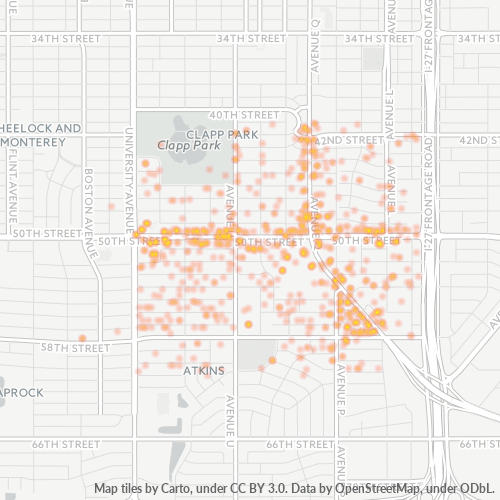 79412 Business Density Heatmap