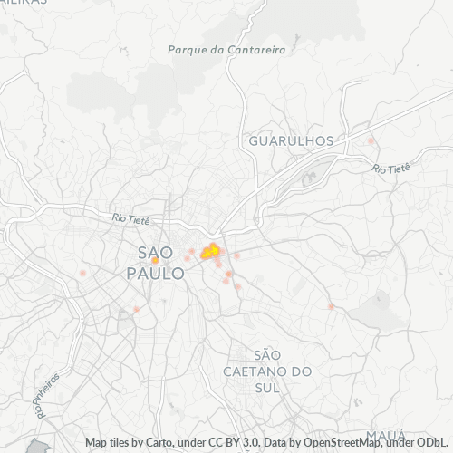 03059-000 Heatmap de Densidade da Empresa
