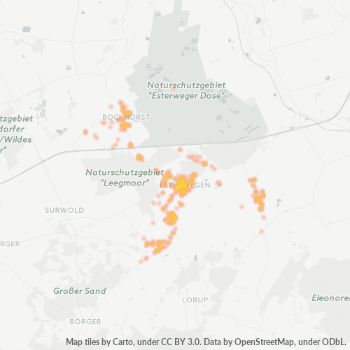 Heatmap für plz 26897