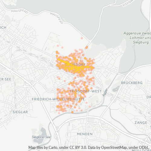 53840 Standortdichte-Heatmap