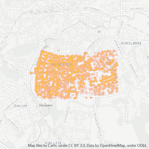 5230 Heatmap over forretningstæthed