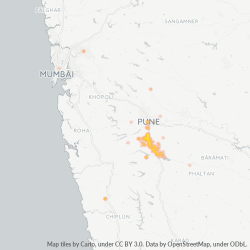 412205 Business Density Heatmap