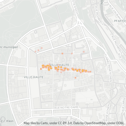 1660 Business Density Heatmap