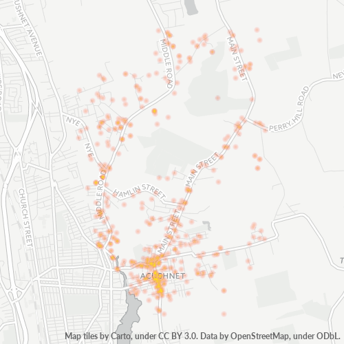 02743 Business Density Heatmap