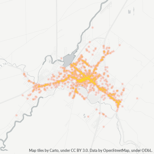 G6P Business Density Heatmap