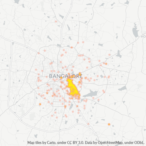 560047 Business Density Heatmap