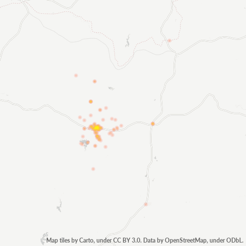 2360 Business Density Heatmap