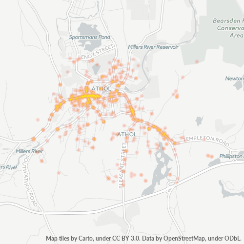 01331 Business Density Heatmap