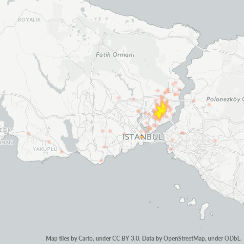 34394 Şirket Yoğunluğu Isı Haritası
