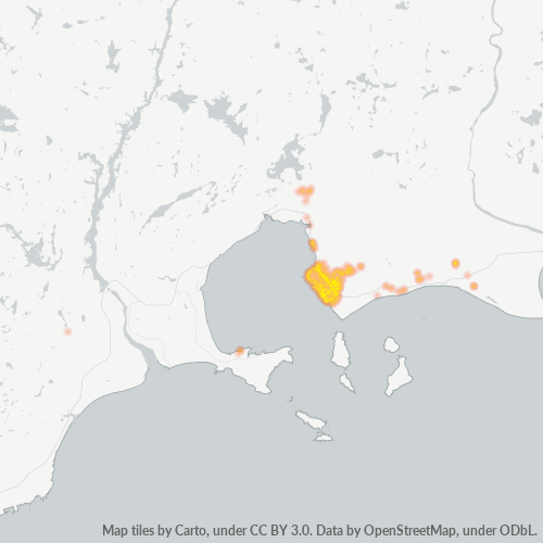 G4R Business Density Heatmap