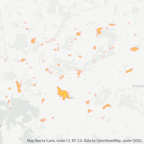 39624 Standortdichte-Heatmap