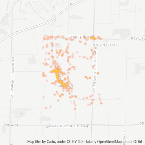 44044 Business Density Heatmap