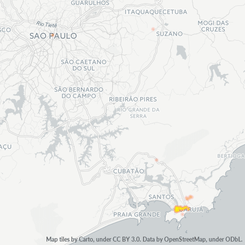 11430-000 Heatmap de Densidade da Empresa