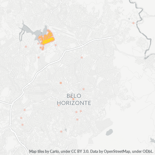 31275-000 Mapa de calor de densidad empresarial
