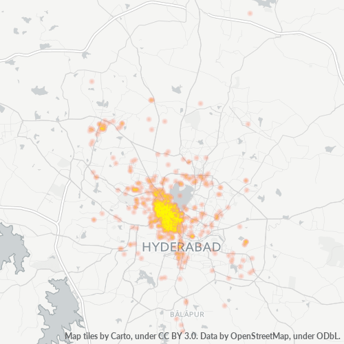 500004 Business Density Heatmap