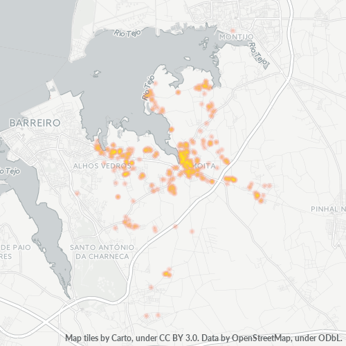 2860 Heatmap de Densidade da Empresa
