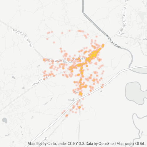 29078 Business Density Heatmap