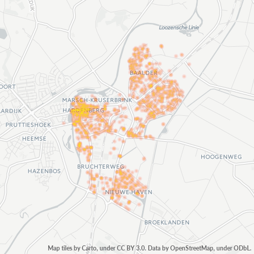 7772 Heatmap Bedrijfsdichtheid