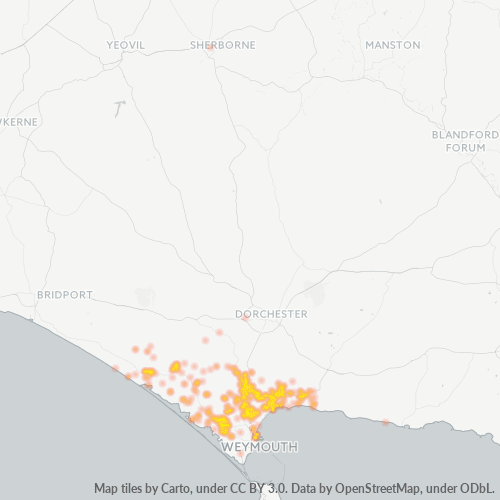 DT3 Business Density Heatmap
