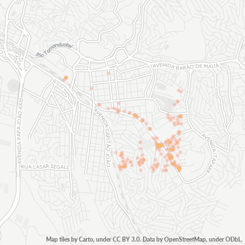 09350-000 Heatmap de Densidade da Empresa