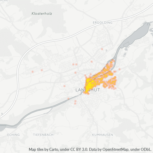 84028 Standortdichte-Heatmap