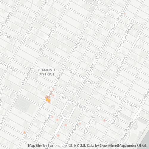 10175 Business Density Heatmap