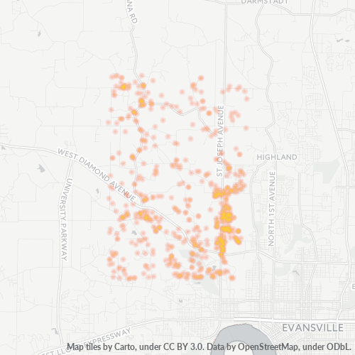 47720 Business Density Heatmap