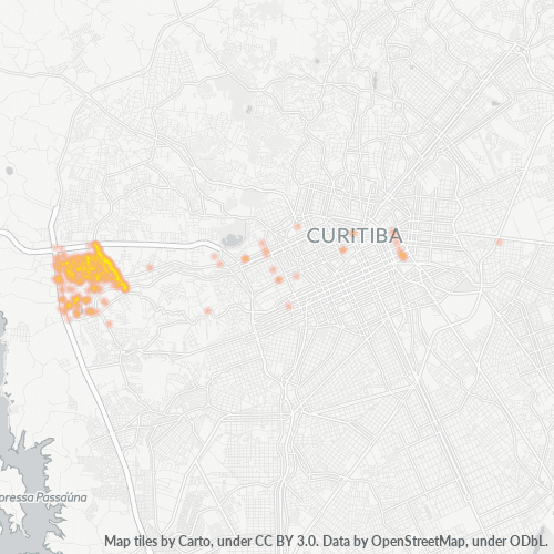 81280-000 Heatmap de Densidade da Empresa
