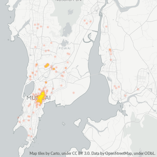 400031 Business Density Heatmap