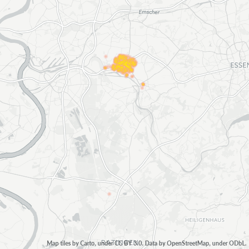 45476 Standortdichte-Heatmap