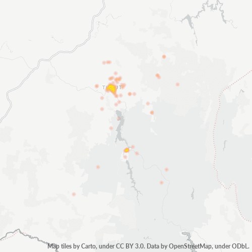 2720 Business Density Heatmap