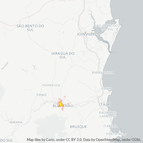 89035-000 Heatmap de Densidade da Empresa