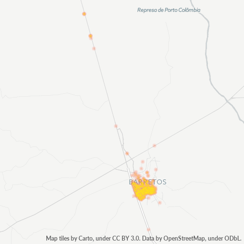 14783-000 Heatmap de Densidade da Empresa