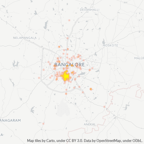 560041 Business Density Heatmap