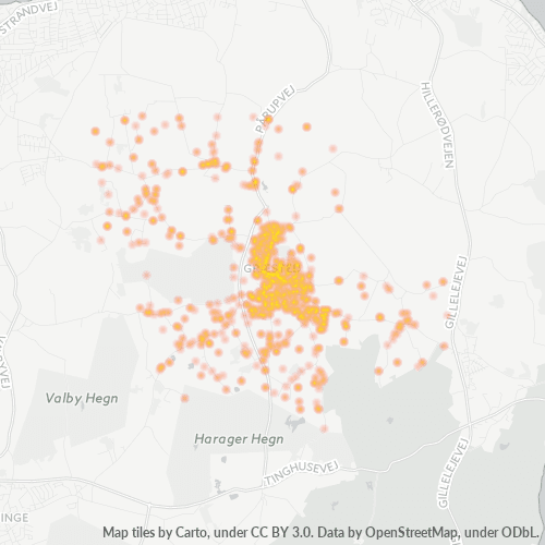 3230 Heatmap over forretningstæthed