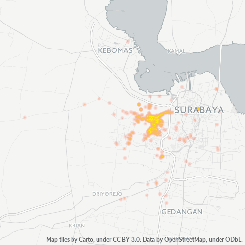 60187 Peta Panas Densitas Bisnis