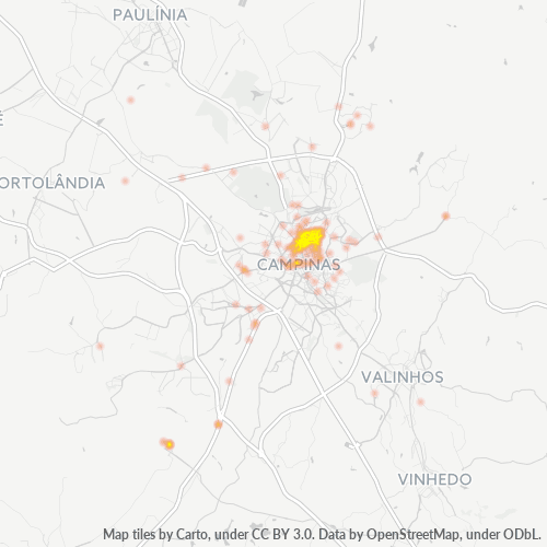 13024-000 Mapa de calor de densidad empresarial