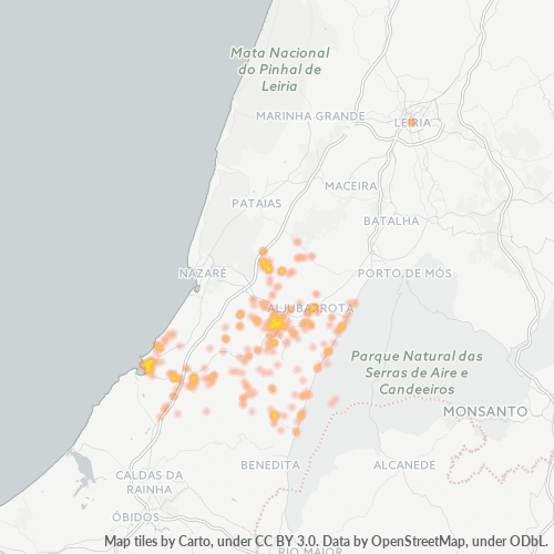 2460 Heatmap de Densidade da Empresa