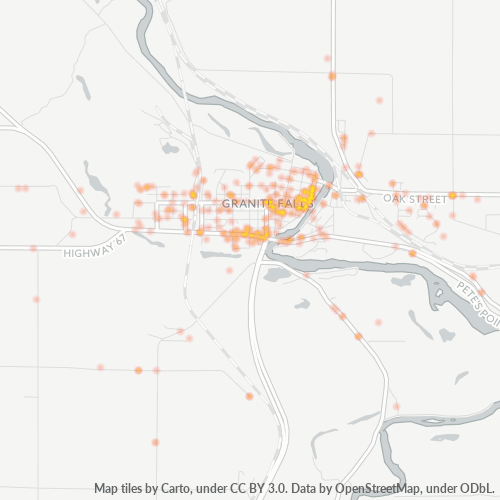 56241 Business Density Heatmap