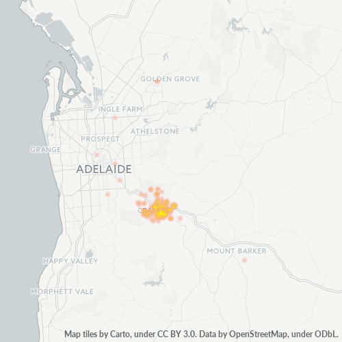 5152 Business Density Heatmap