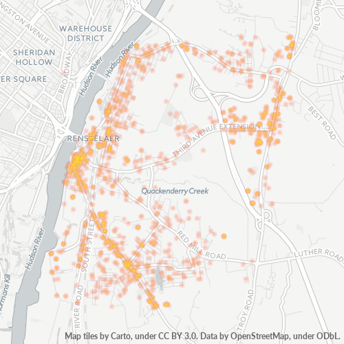 12144 Business Density Heatmap