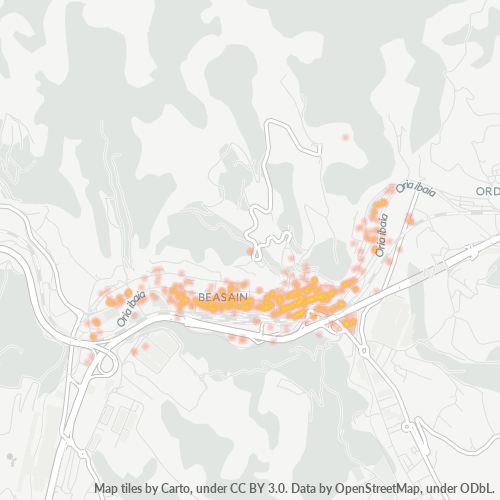 20200 Mapa de densitat de negocis 20200 Mapa de densitat de negocis